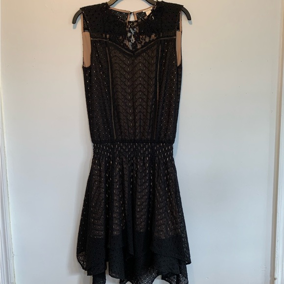 Sundance On The Sea Black Eyelet Lace Dress - Picture 2 of 12